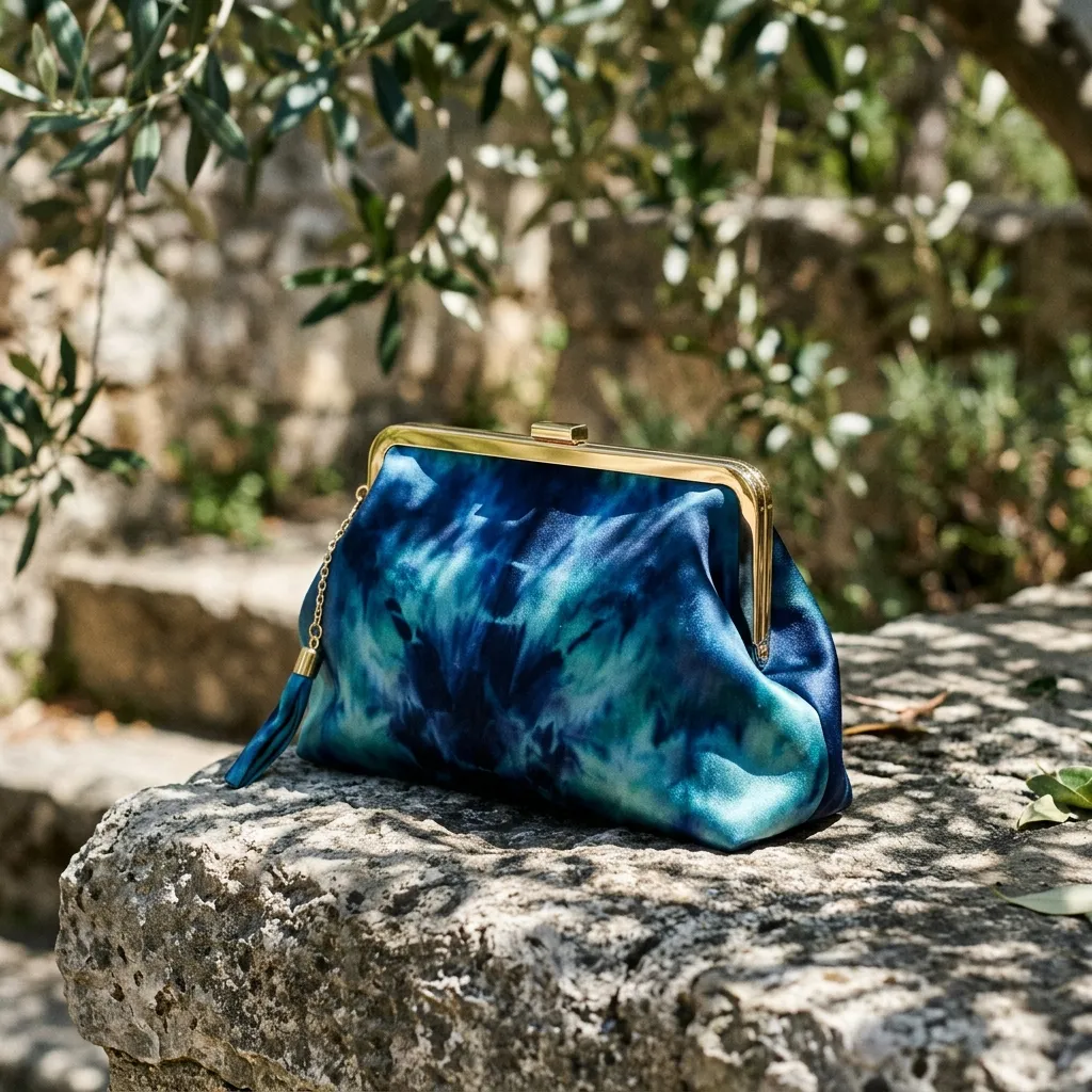 The Awakening Clutch (Midnight Blue) detail 1