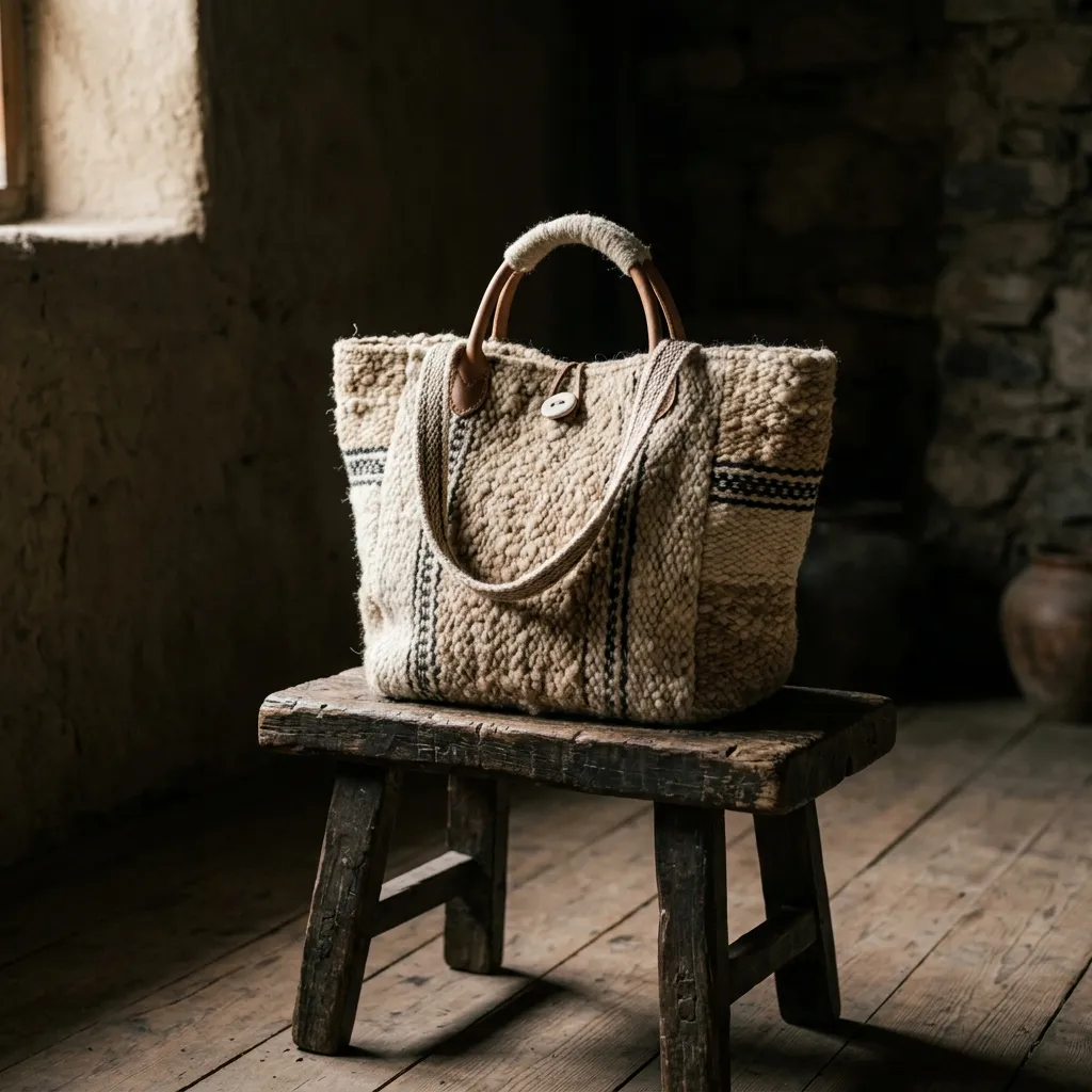The Grounding Tote (Warm Beige) detail 1