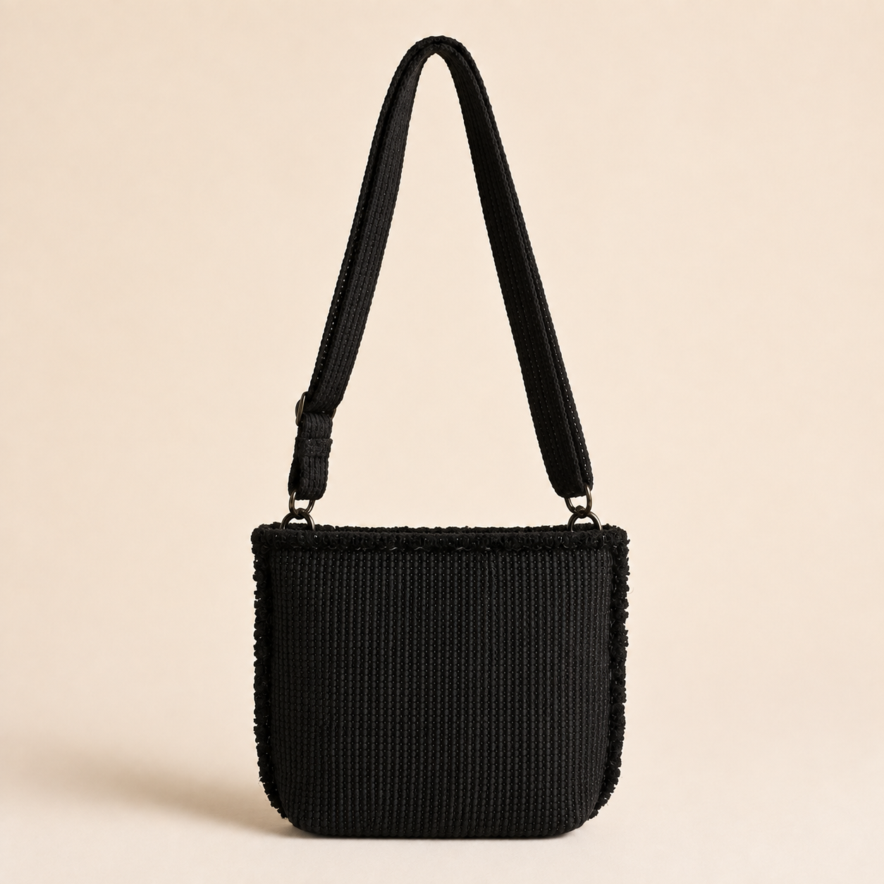 Loom Keeper Crossbody — Ink detail 3