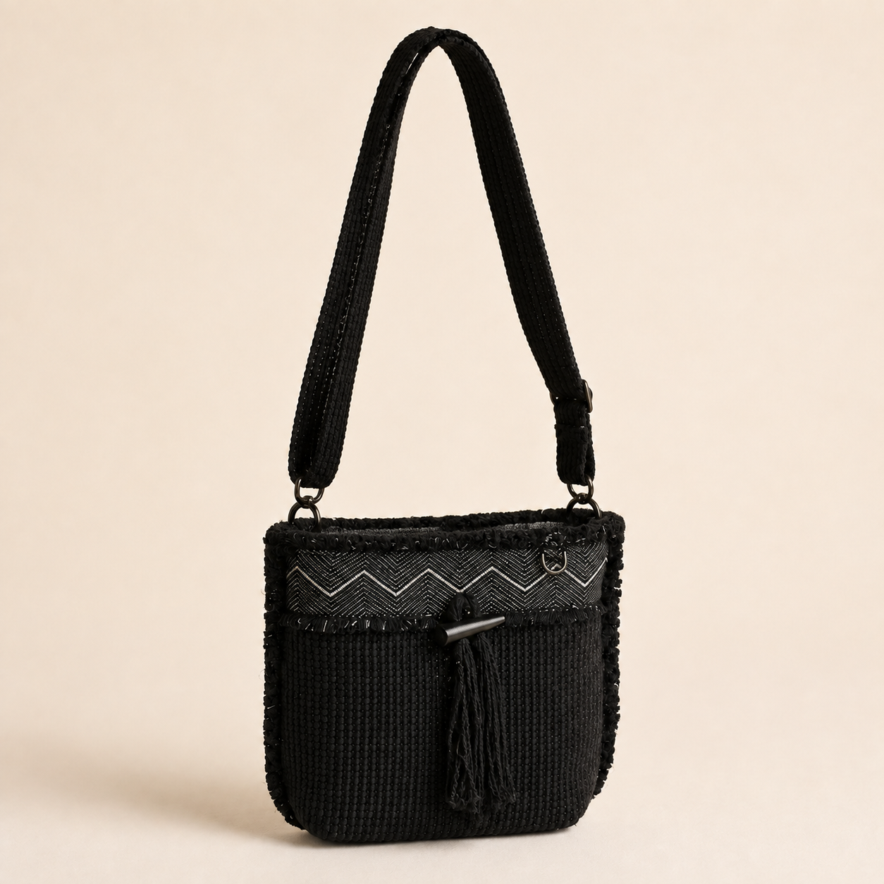 Loom Keeper Crossbody — Ink