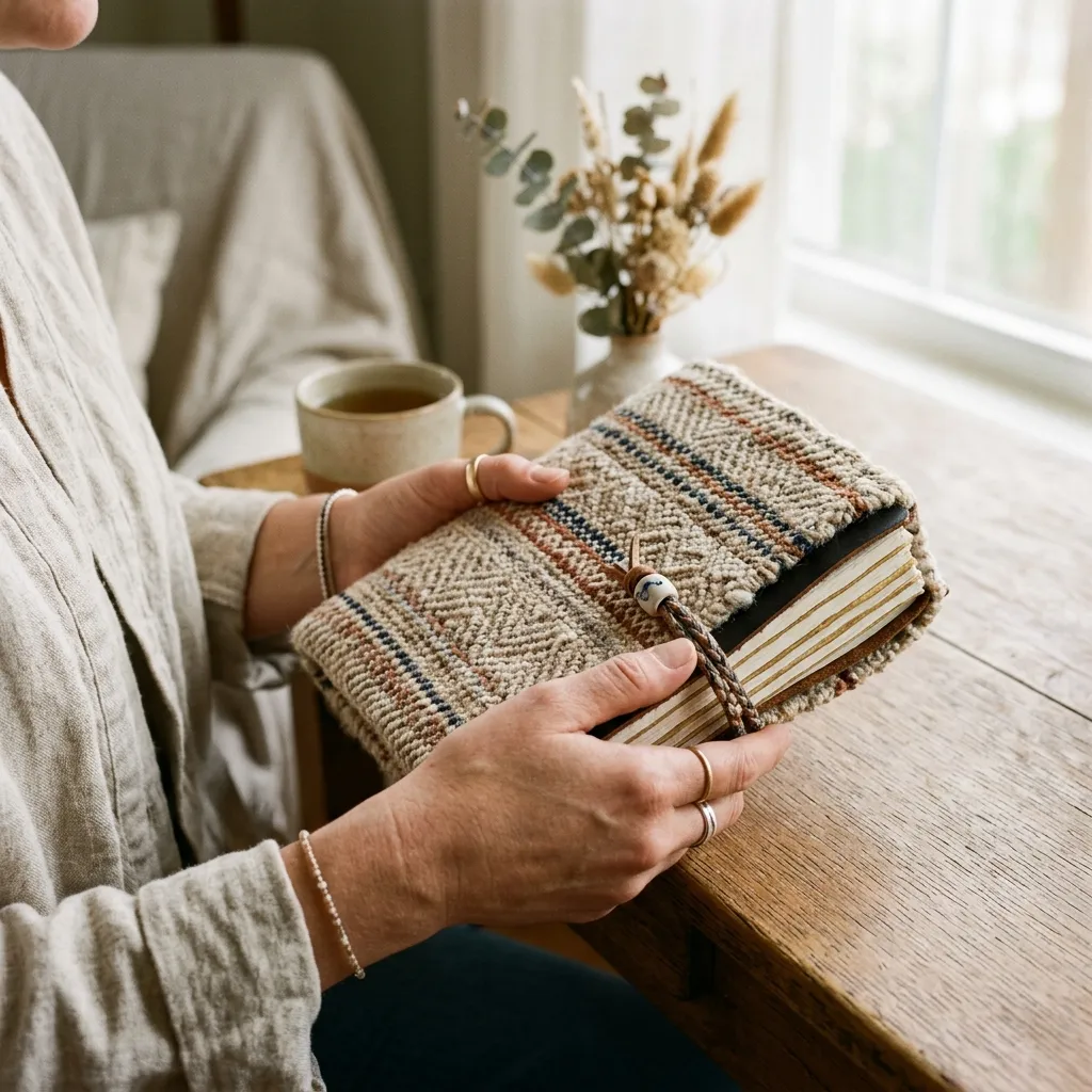 Textile Book Cover