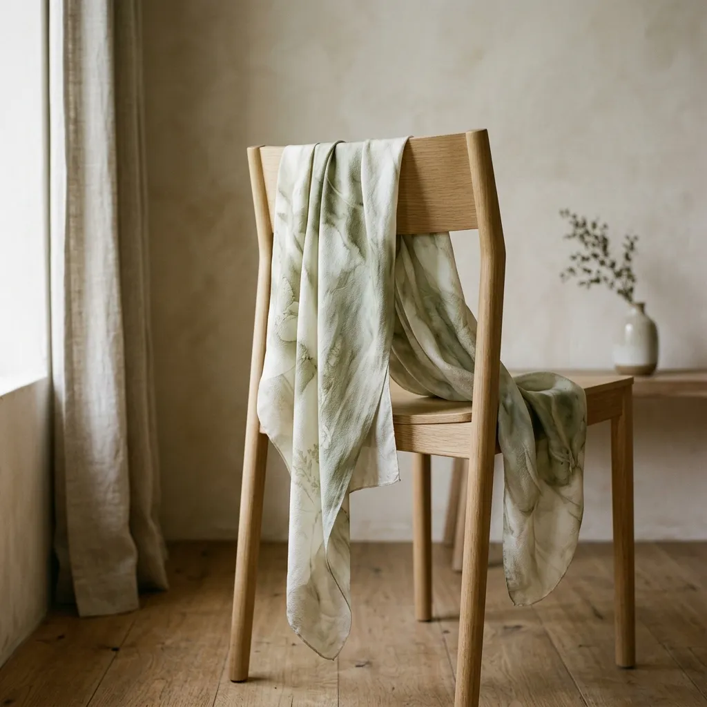 Atlas Silk Scarf