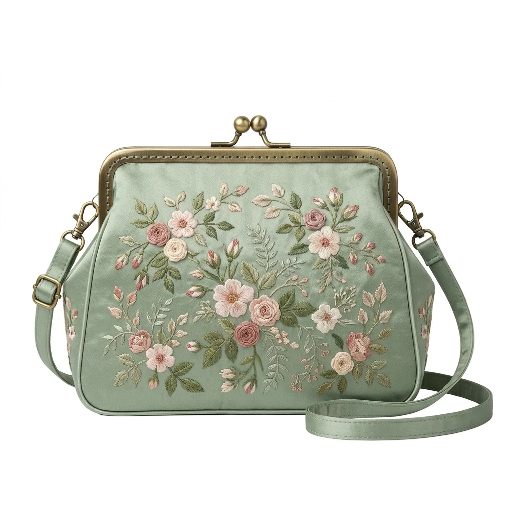 The Grace Crossbody (Sage Green)