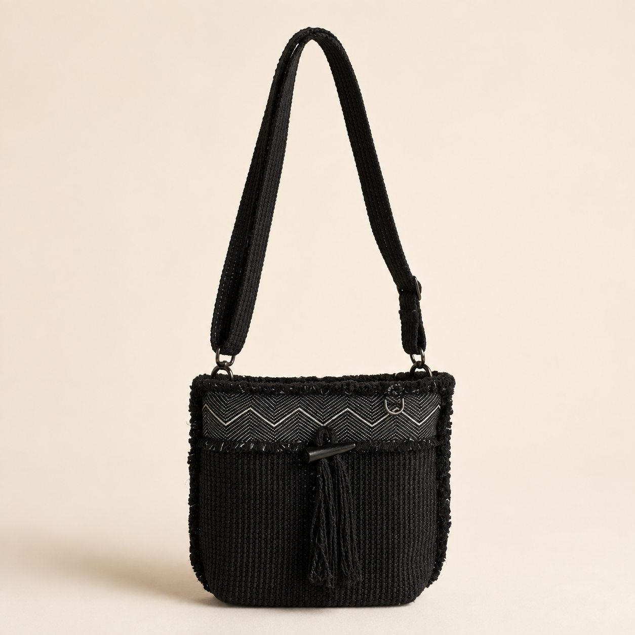 Loom Keeper Crossbody — Ink